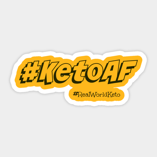 ketoaf Sticker by KetoMonster